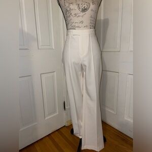 Nine West Cream Wide Leg Pants